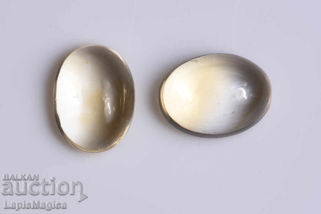 Licitație 2 bucăți citrin natural cabochon 2.32ct