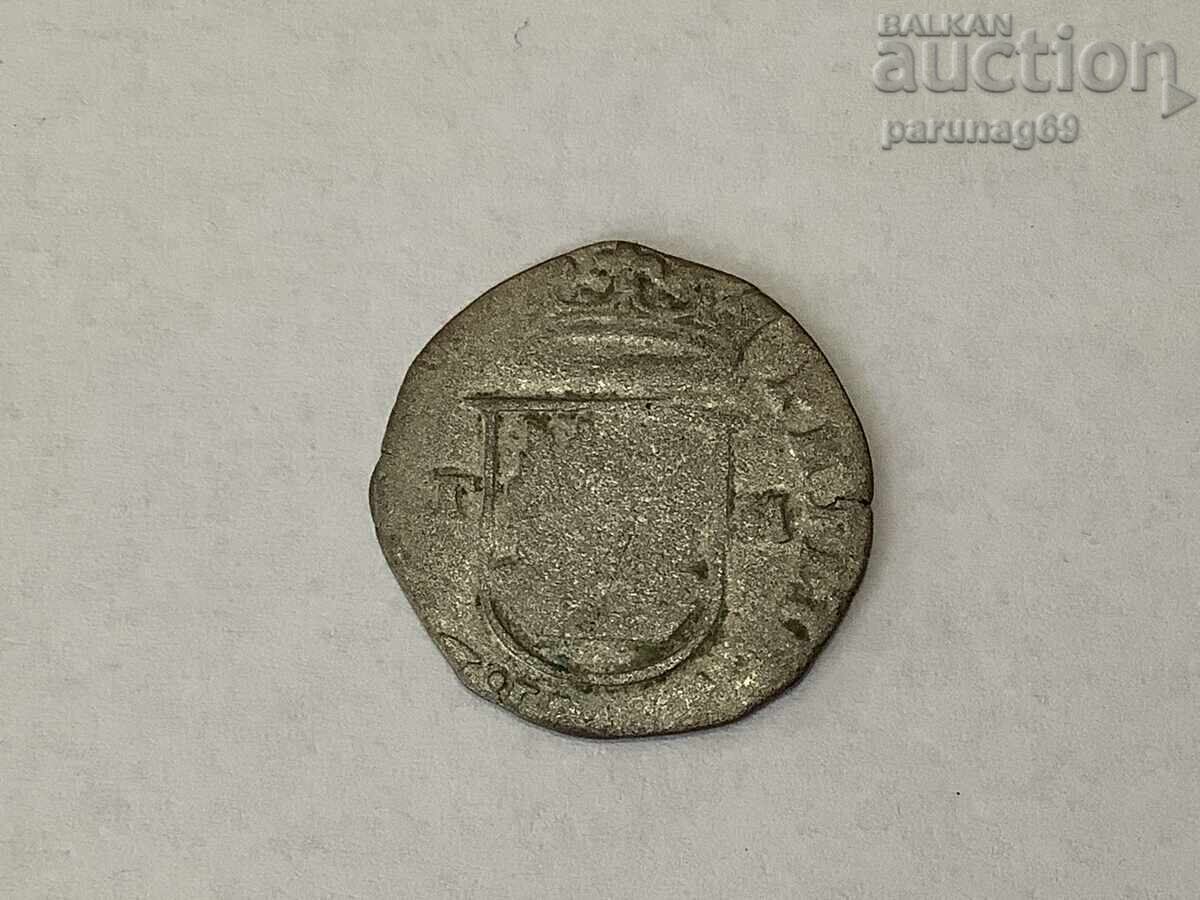 Spain quartillo - Toledo 1556 - 1598 Philip II