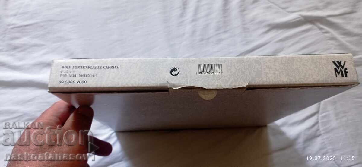 Auction  WMF Glass Cake Stand