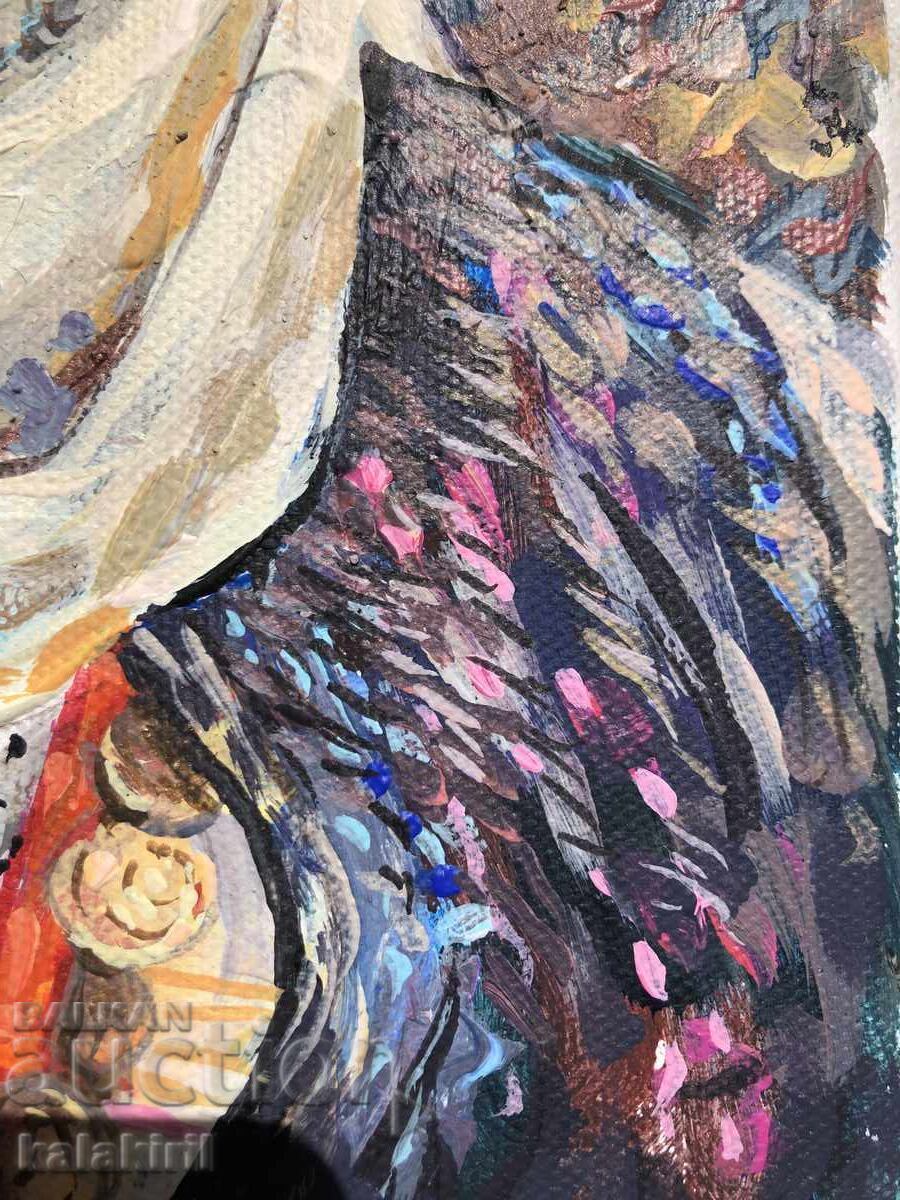 Bulgarian woman with coins - 5