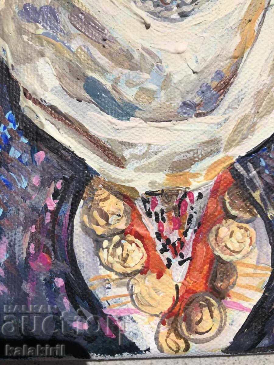 Bulgarian woman with coins - 6