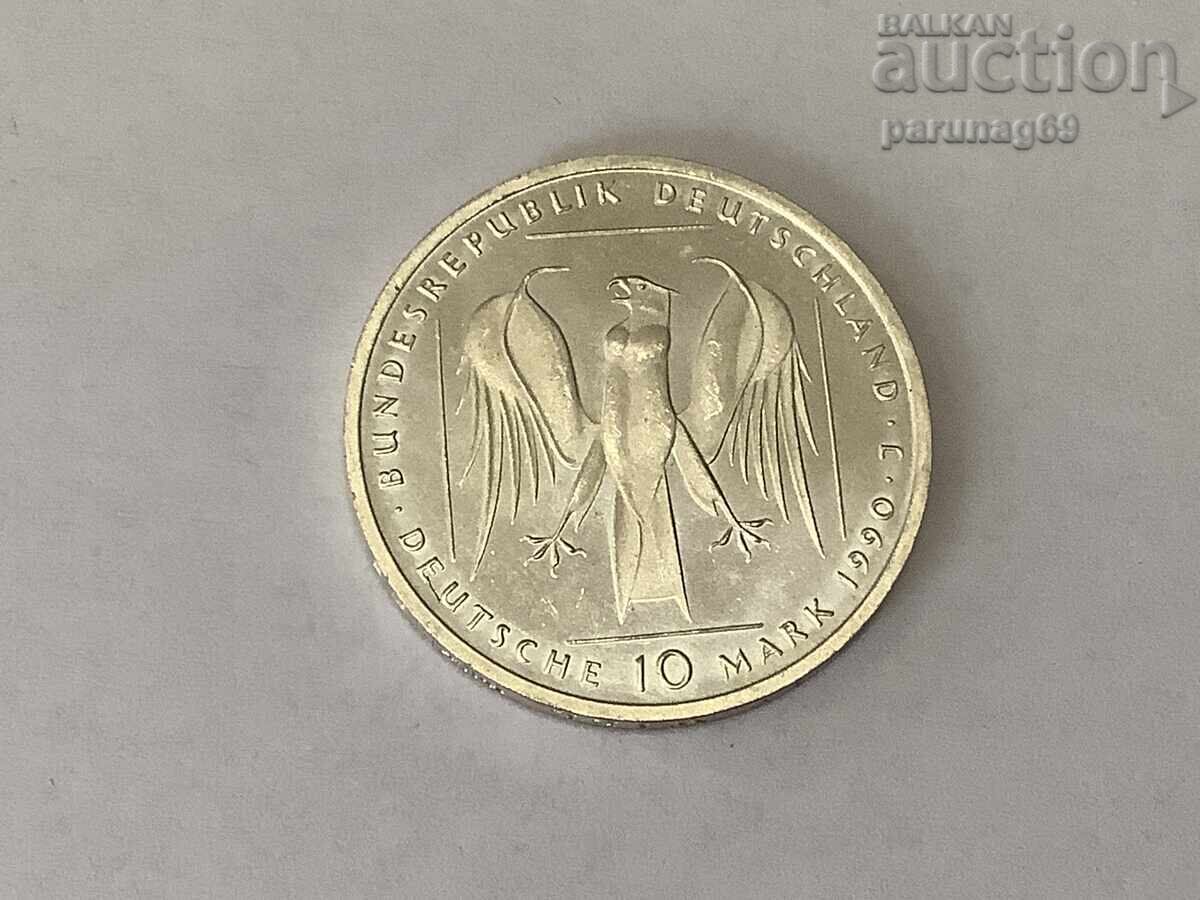 Γερμανία 10 μάρκα 1990 J - Ασήμι 0.625 Γερμανία 10 μάρκα 1990 J - Ασήμι 0.625