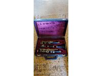Clarinet vechi cu husă