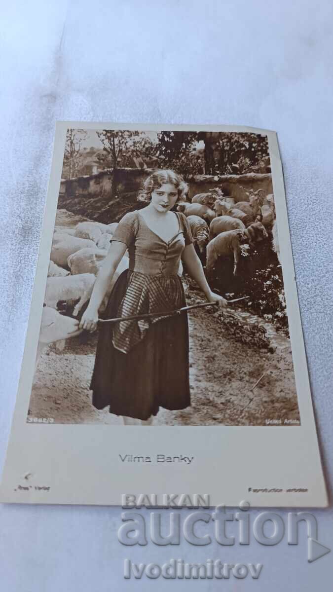 Postcard Vilma Banky Postcard Vilma Banky