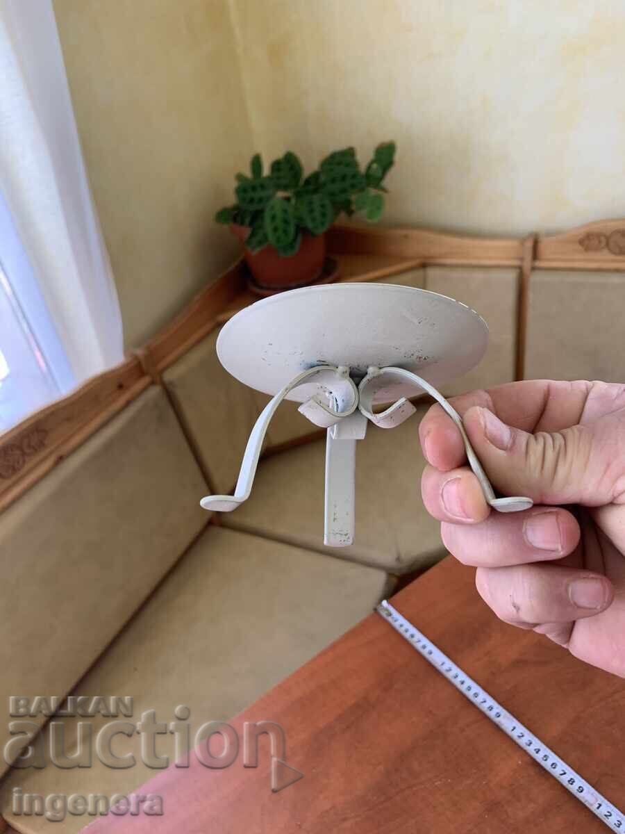 Wrought Iron Candlestick with price 9.00 BGN | € 4.60