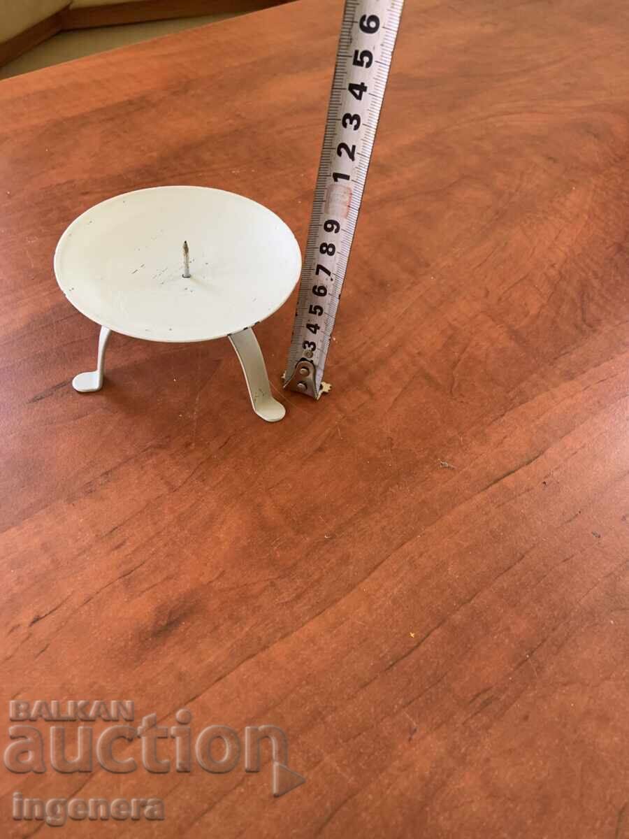 Wrought Iron Candlestick - 6