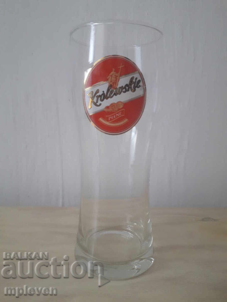 Krolewskie Poland Beer Glass 0.3 Krolewskie Poland Beer Glass 0.3