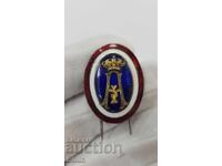 Rare officer's cockade, insignia "KINGDOM OF SERBIA" ALEXANDER I