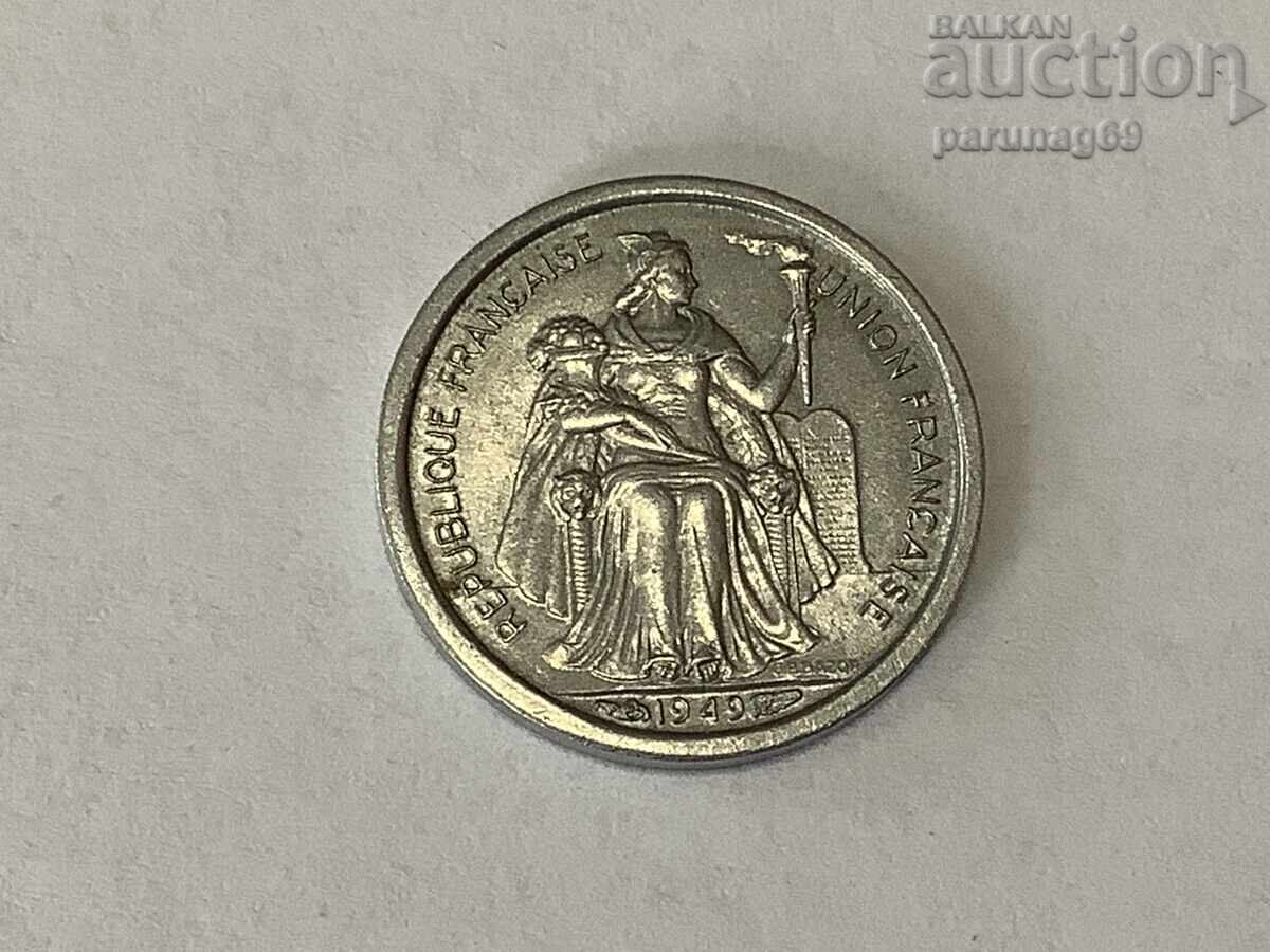 Γαλλική Πολυνησία 50 σεντίμ 1949 - Αλουμίνιο με τιμή 11.00 BGN | € 5.62