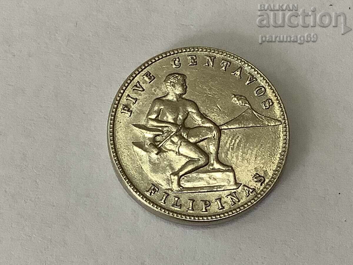 Filipine 5 centavos 1944