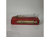 Seringă de sticlă veche 5cc Refila Germania #6090