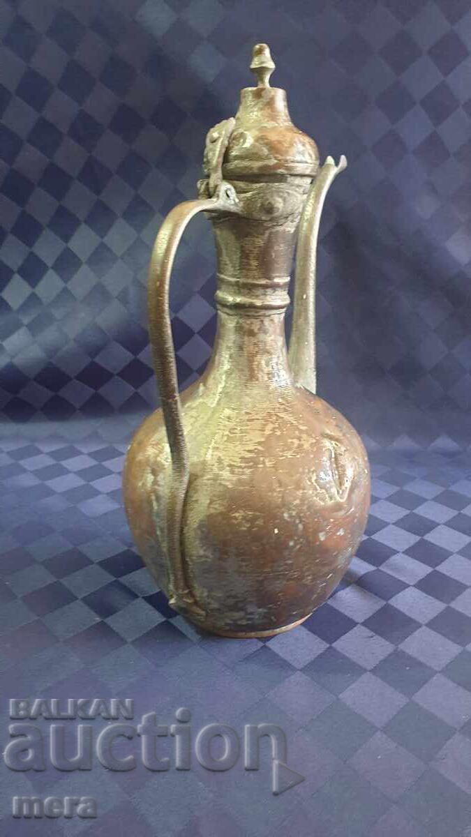 Доставка на Бакърен османски,турски ибрик