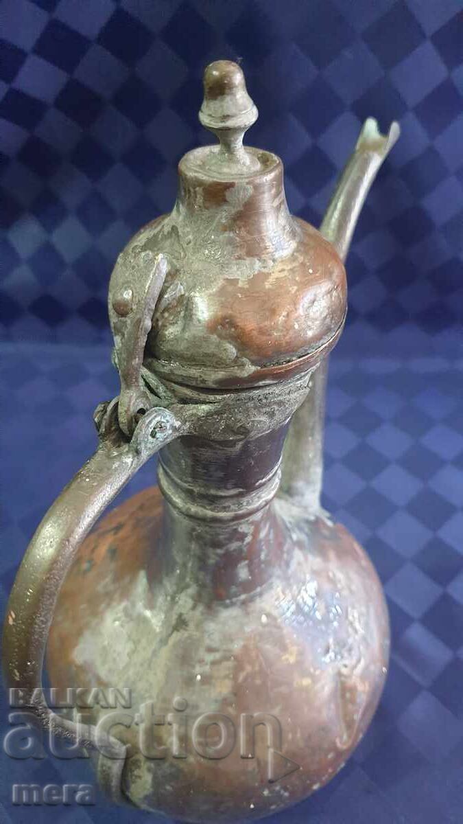 Бакърен османски,турски ибрик - 5