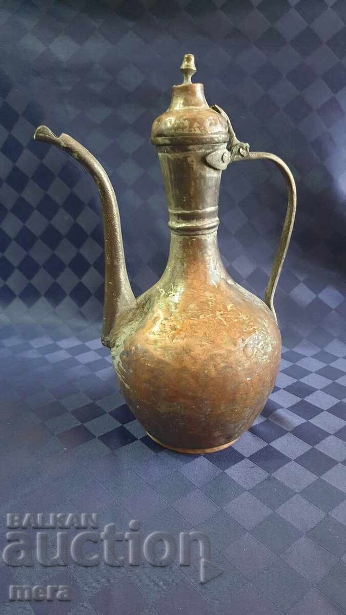 Бакърен османски,турски ибрик