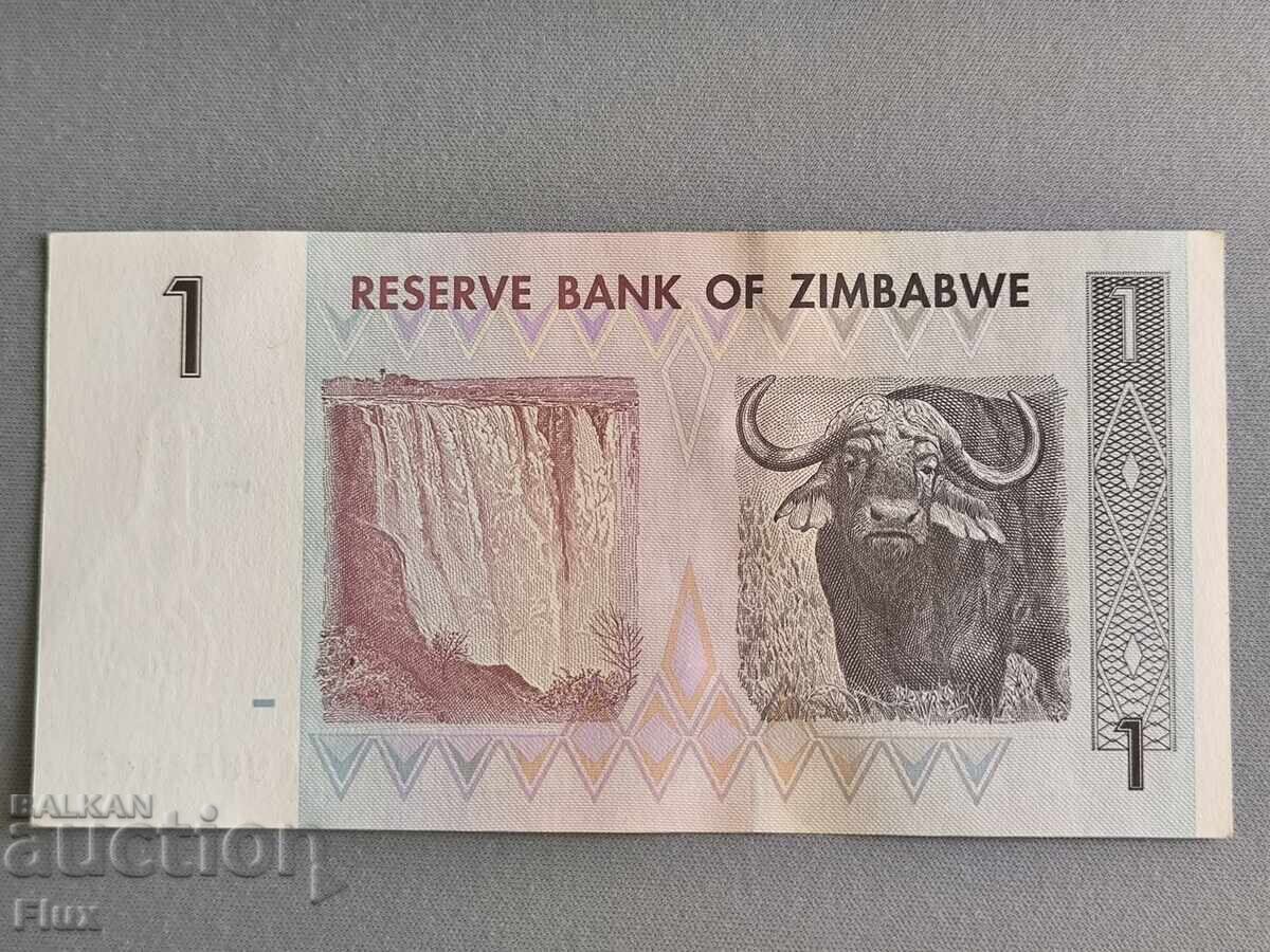 Τραπεζογραμμάτιο - Ζιμπάμπουε - 1 δολάριο UNC | 2007 με τιμή 3.50 BGN | € 1.79 Τραπεζογραμμάτιο - Ζιμπάμπουε - 1 δολάριο UNC | 2007 με τιμή 3.50 BGN | € 1.79
