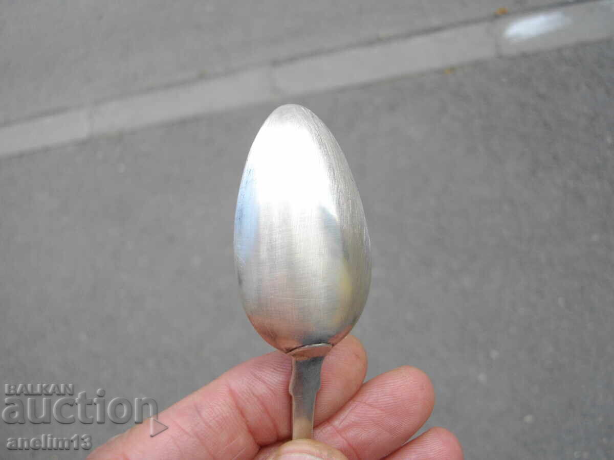 СТАРА СРЕБЪРНА ЛЪЖИЧКА СРЕБРО 800 - 5