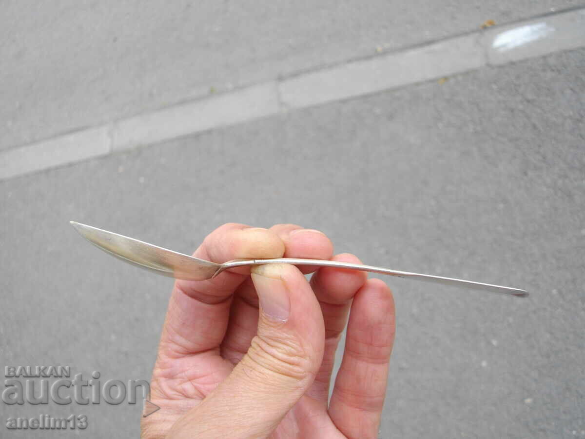 СТАРА СРЕБЪРНА ЛЪЖИЧКА СРЕБРО 800 - 6