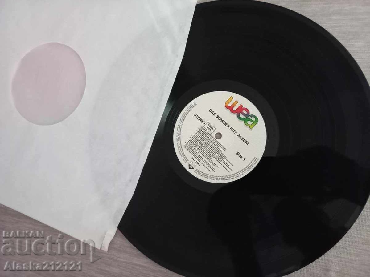 Delivery of Gramophone record - SUMMER HITS Delivery of Gramophone record - SUMMER HITS