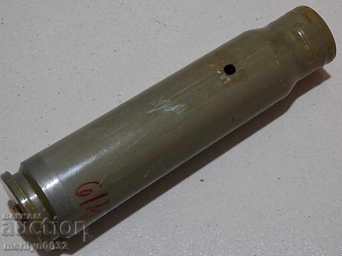 Steel sleeve large-caliber machine gun ammunition cartridge