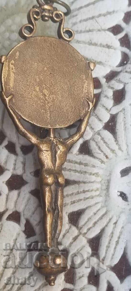 Vechi medalion de bronz - 6 Vechi medalion de bronz - 6