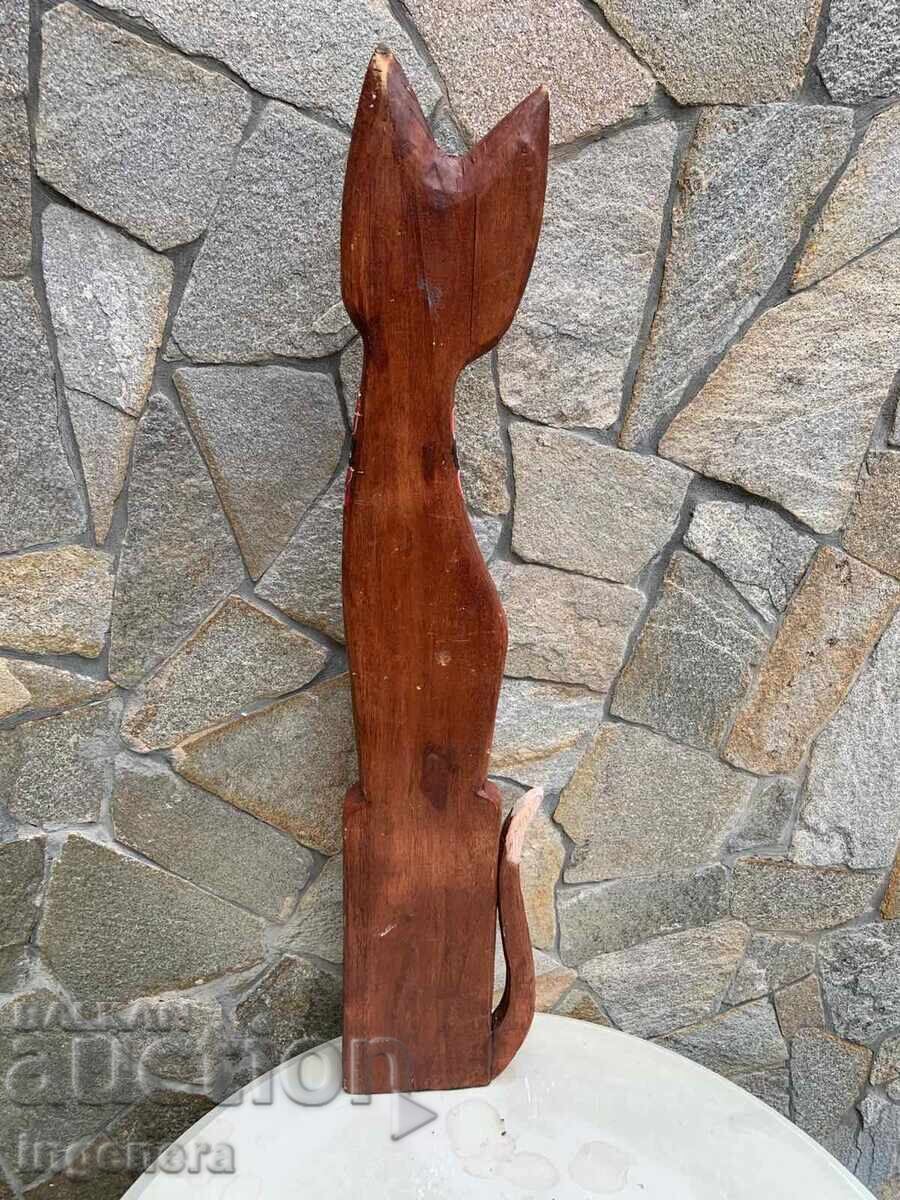 ΦΙΓΟΥΡΑ ΑΓΑΛΜΑΤΙΔΙΟ ΞΥΛΙΝΟ ΣΧΕΔΙΟ ΓΑΤΑ ΓΑΤΑΚΙ - 80 ΕΚ - 5