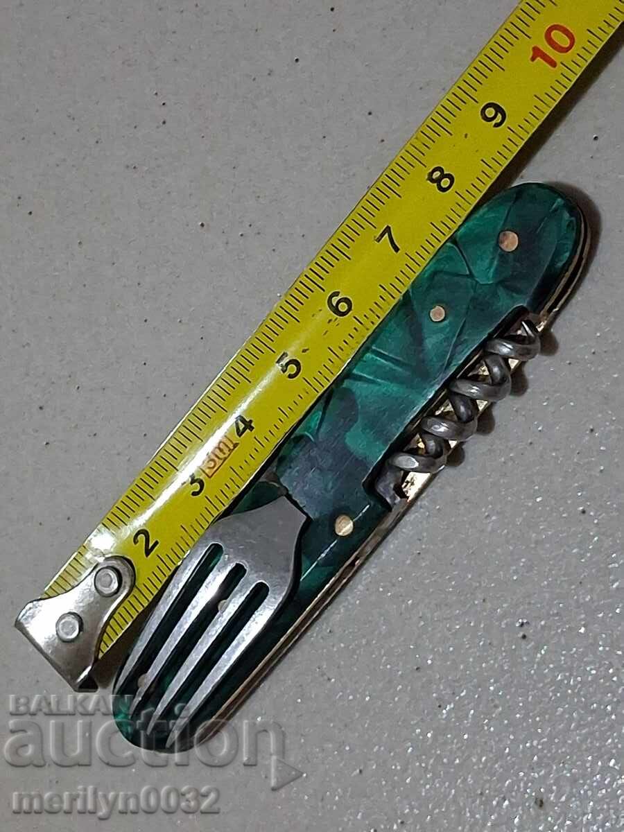 Delivery of Old social knife Veliko Tarnovo Sickle and hammer knife NRB