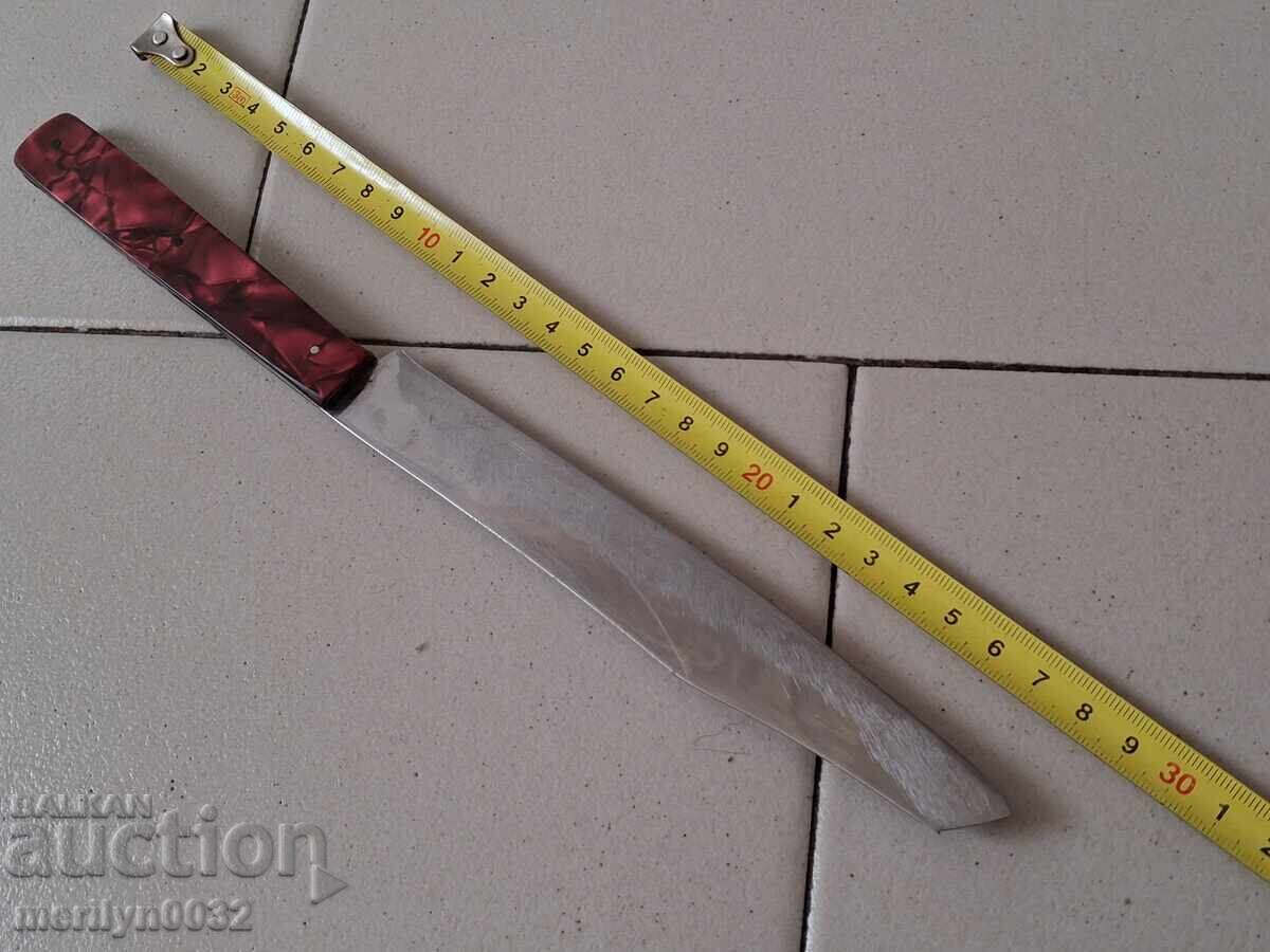 Παλαιό σοσιαλιστικό μαχαίρι Βελίκο Τάρνοβο Σφυροδρέπανο ΛΔΒ - 7