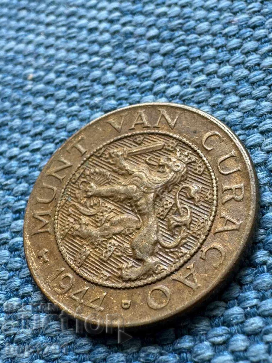 1 Cent 1944 Curaçao, Netherlands - 5 1 Cent 1944 Curaçao, Netherlands - 5