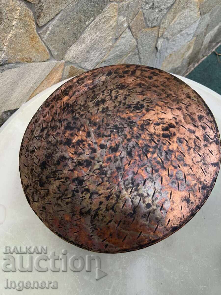 BOILER KOTLE MENCHE COPPER COPPER OLD ORNAMENTS - 5