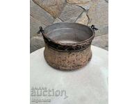 BOILER KOTLE MENCHE COPPER COPPER OLD ORNAMENTS