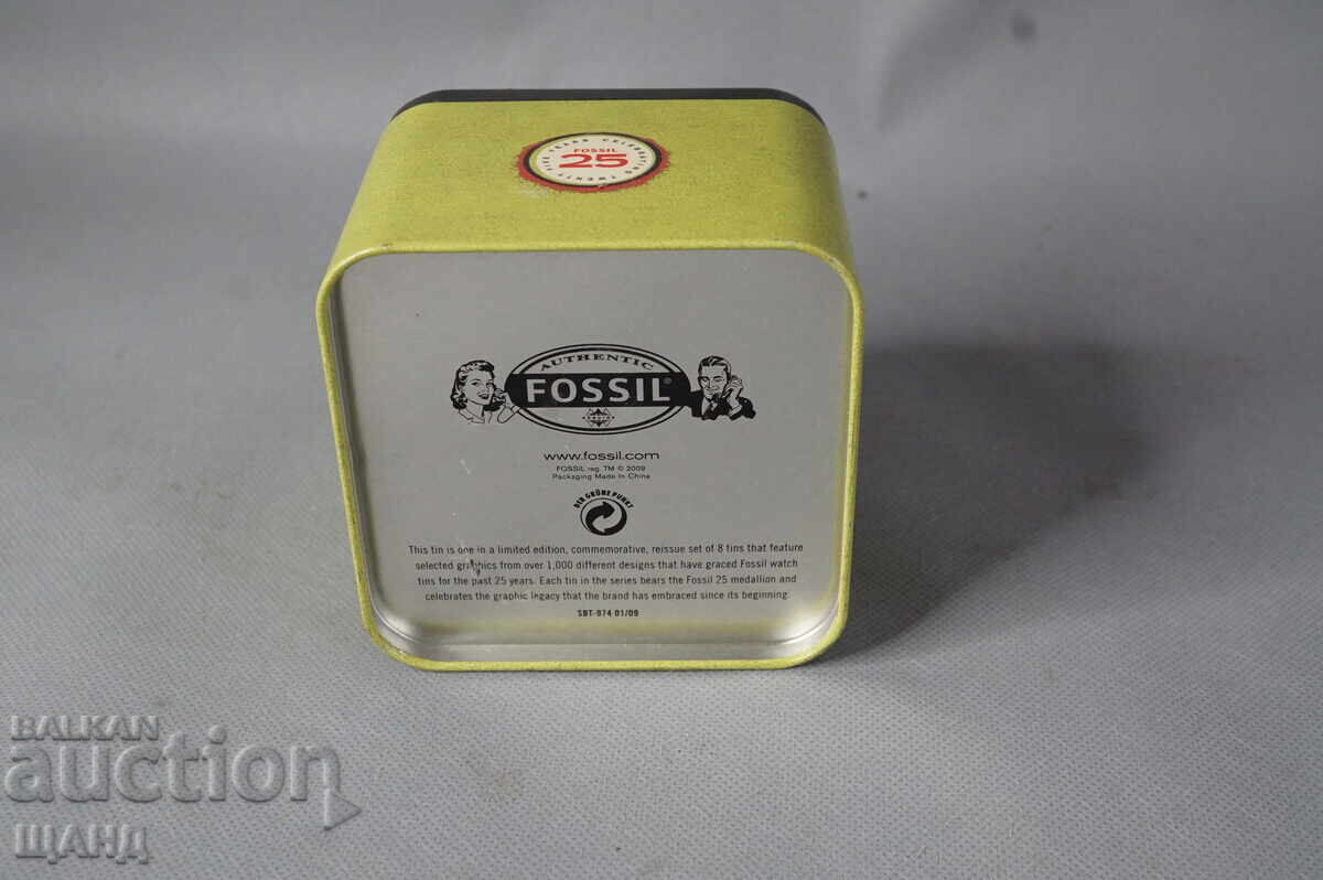 Metal Sheet Box from Fossil Watch with price 2.25 BGN | € 1.15
