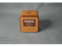 ΜΕΤΑΛΛΙΚΟ ΛΑΜΑΡΙΝΕΝΙΟ ΚΟΥΤΙ ΑΠΟ ΡΟΛΟΪ FOSSIL