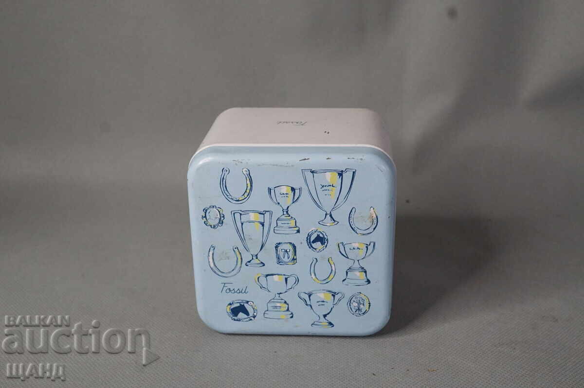 Metal Sheet Box from Fossil Watch