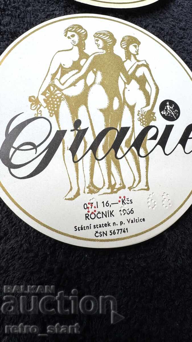 Ετικέτες από την εποχή του Σοσιαλισμού. 12 τεμάχια - 6