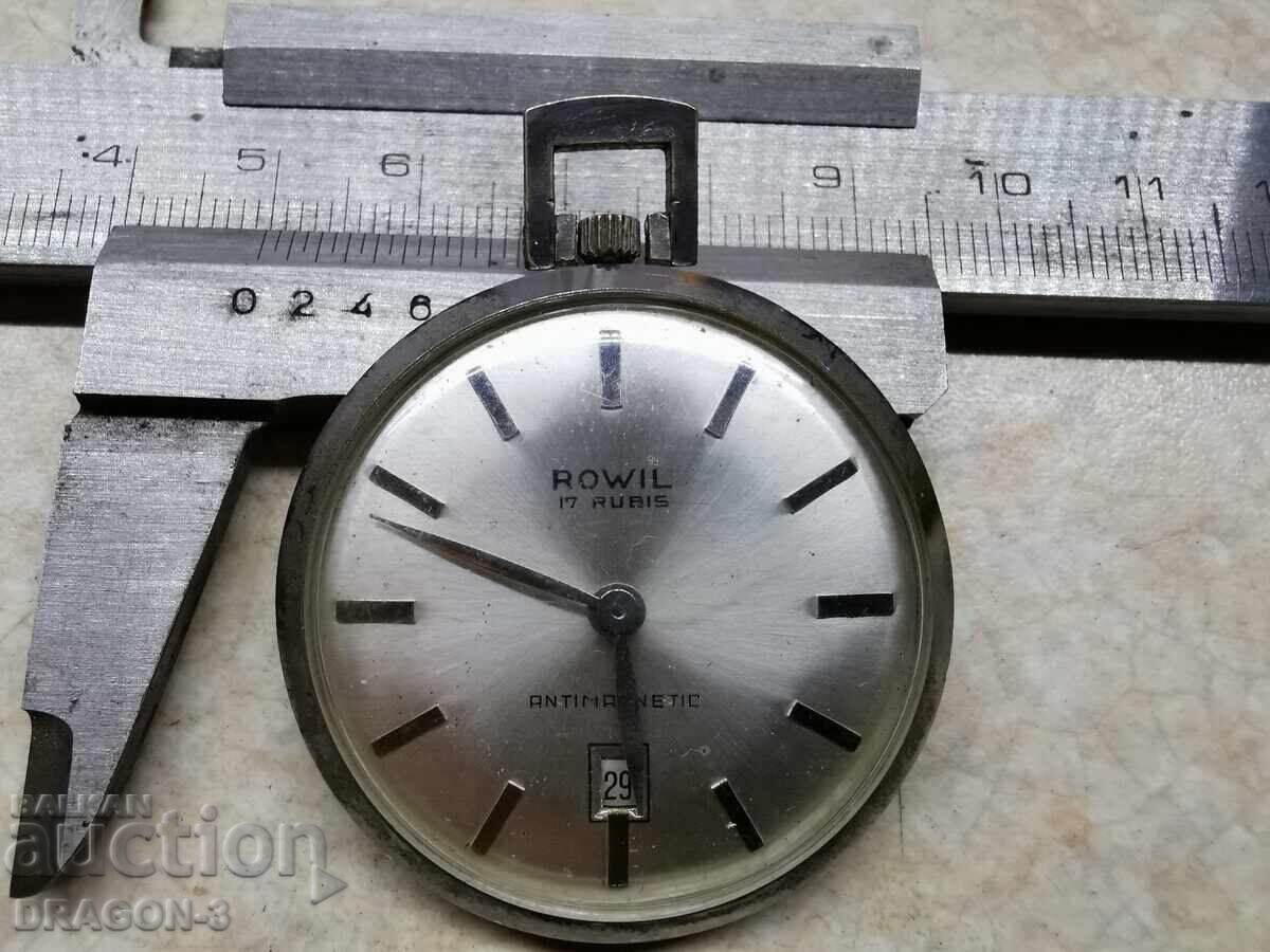 CEAS DE BUZUNAR ROWIL cu preț 35.00 BGN | € 17.90 CEAS DE BUZUNAR ROWIL cu preț 35.00 BGN | € 17.90