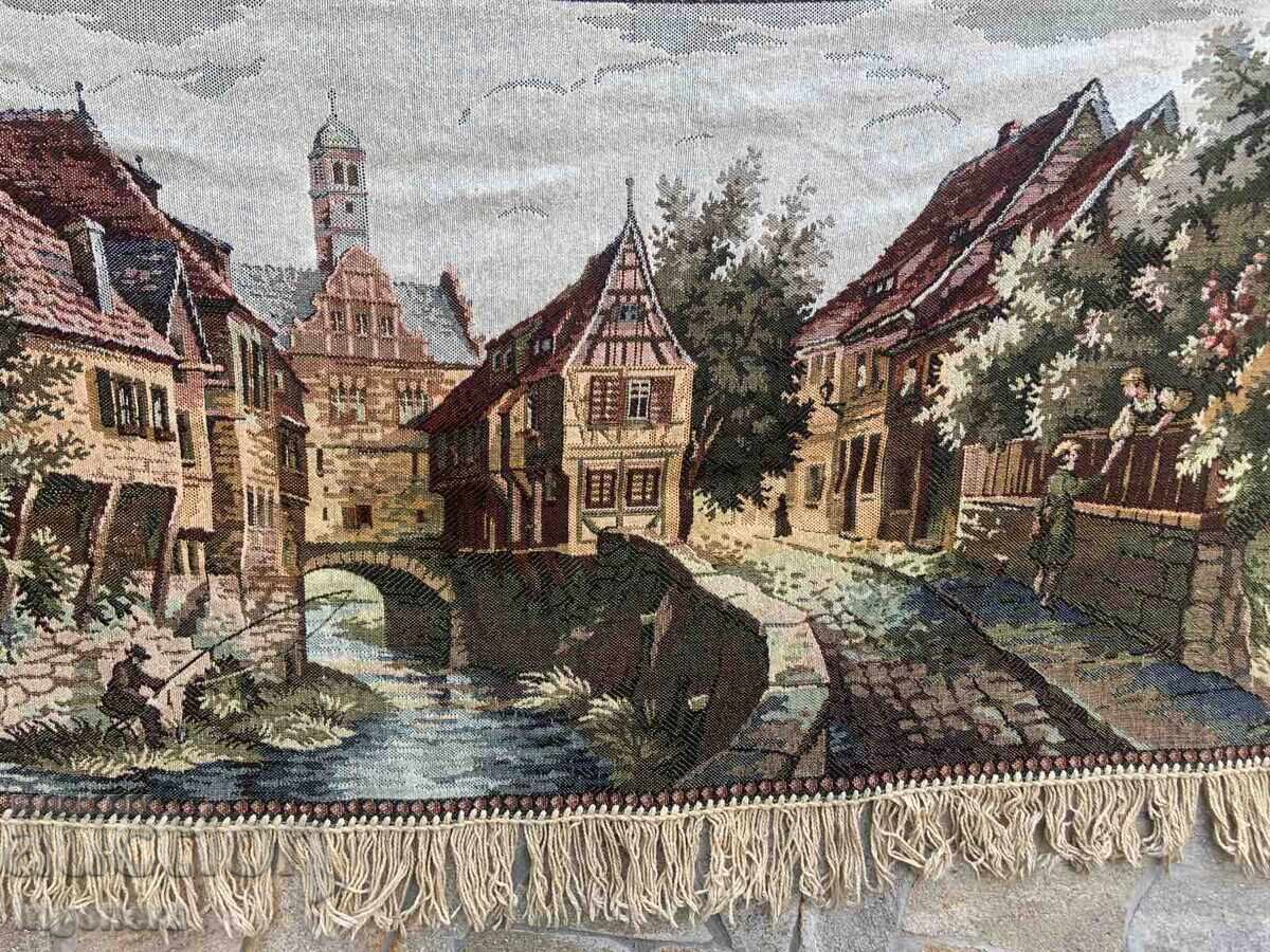 Delivery of HAND-SEWN RUG FROM SOCA - 150 X 70 CM - NOTES Delivery of HAND-SEWN RUG FROM SOCA - 150 X 70 CM - NOTES