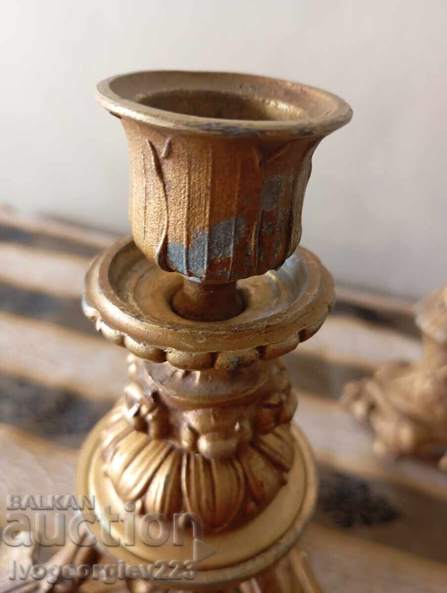 Delivery of Baroque candlestick