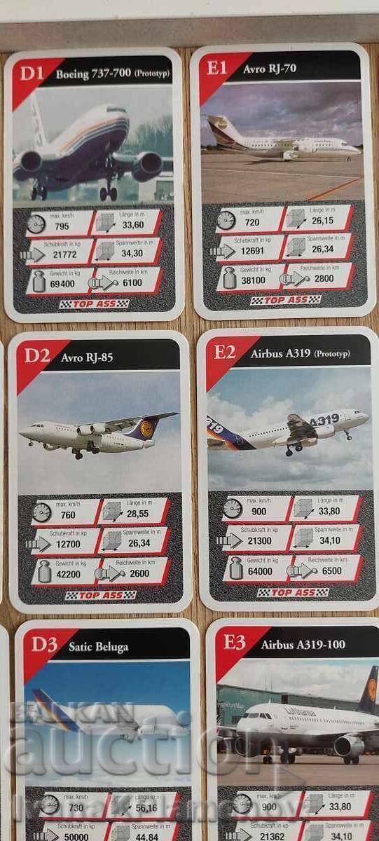 Cărți pentru colecționari avioane 32 bucăți - 6 Cărți pentru colecționari avioane 32 bucăți - 6