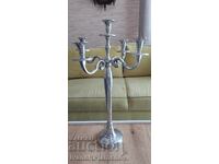 Свещник метален голям за ценители височина 60см