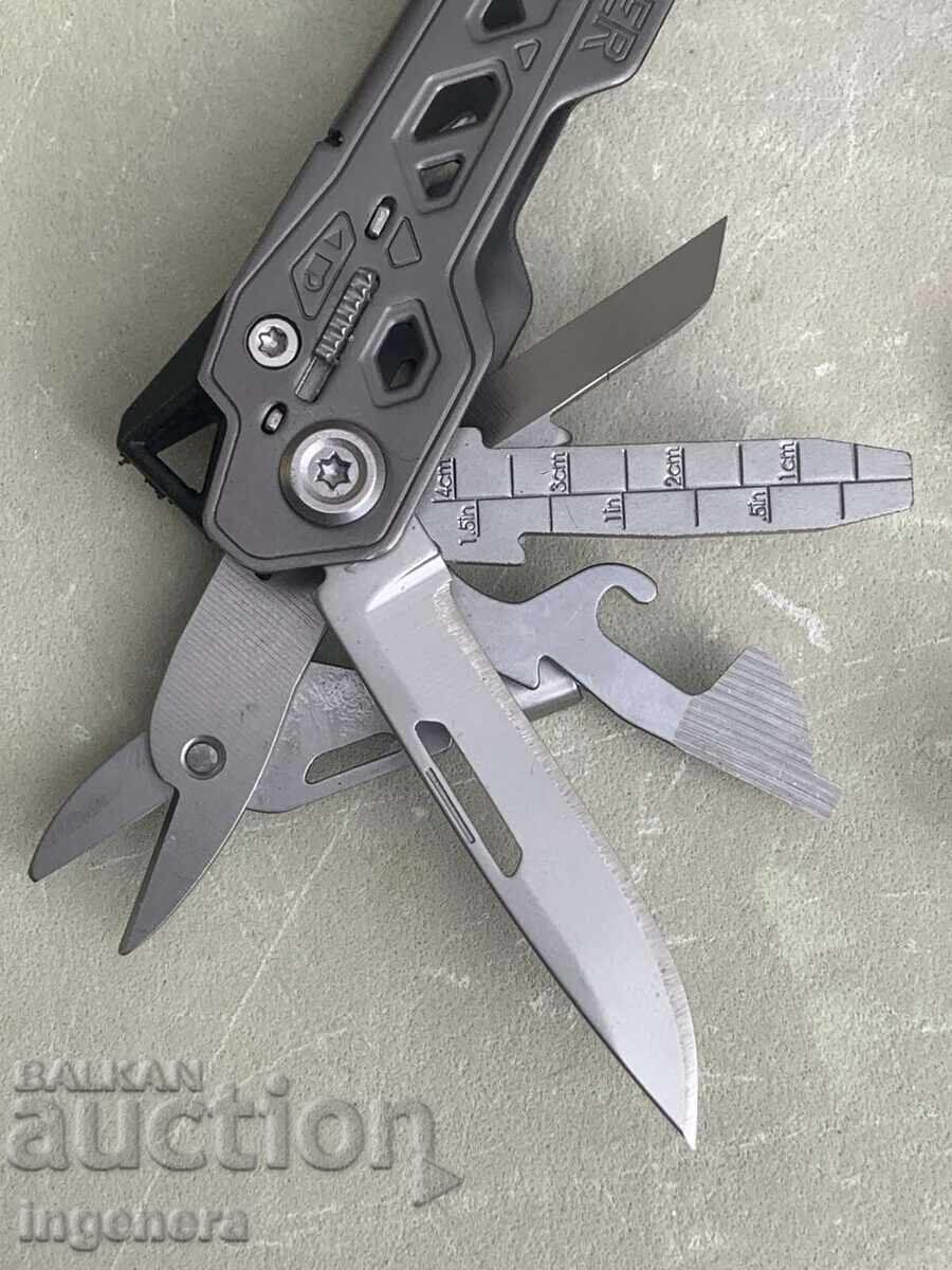Auction  GERBER TRUSS MULTITOOL NEW KNIFE TOOL