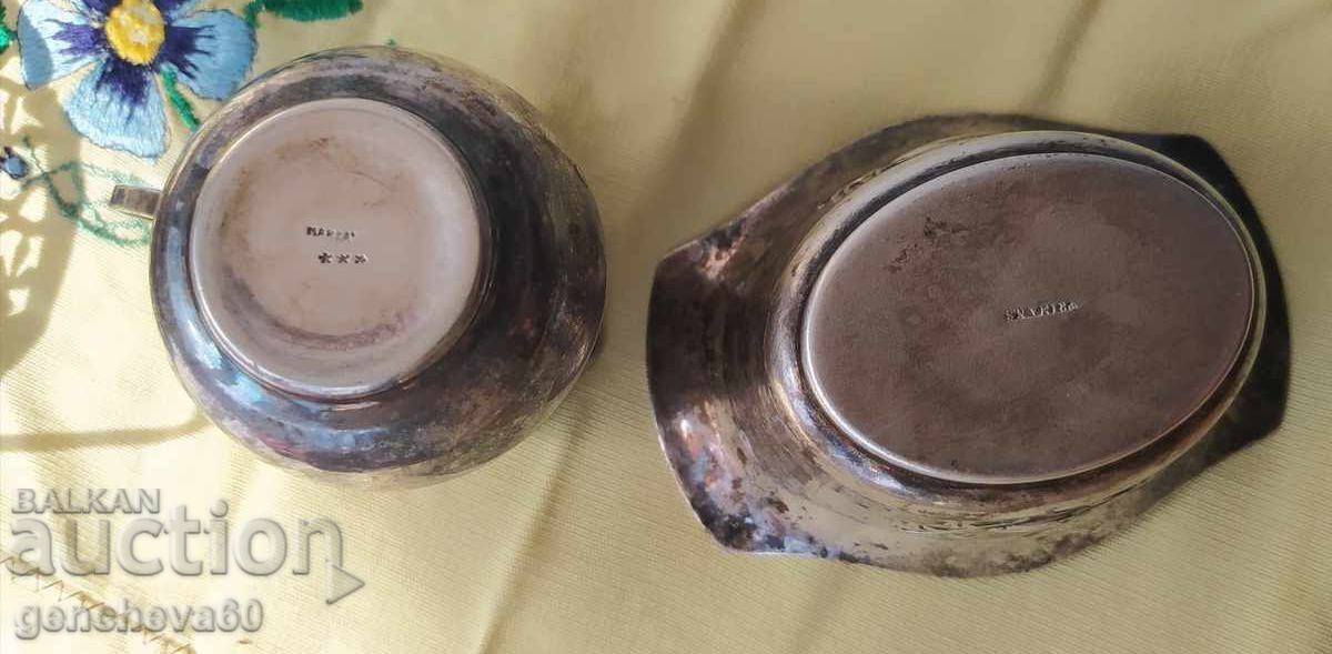 RRR Vas vintage PRIMA NS și ulcior argintat - 6