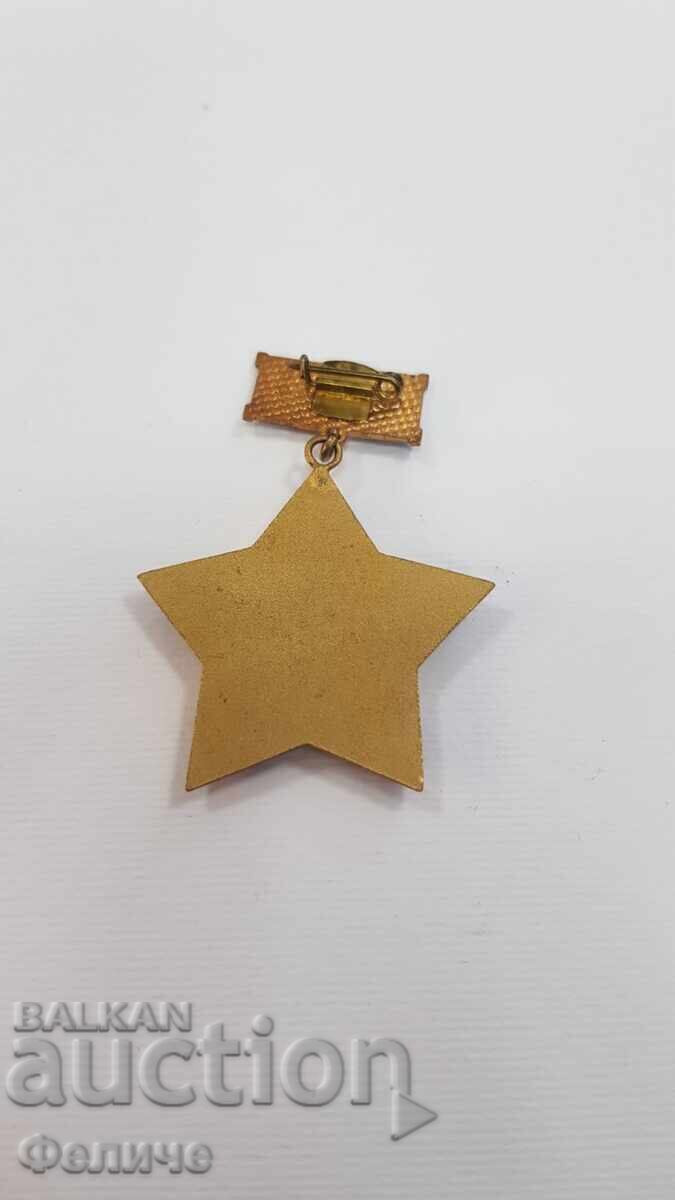 Rare Communist Badge, Merited Miner's Pin with price 190.00 BGN | € 97.15