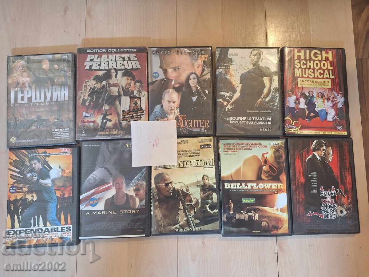 Movies on DVD DVD 10pcs 40