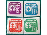 Timbre curate Slovacia 1939