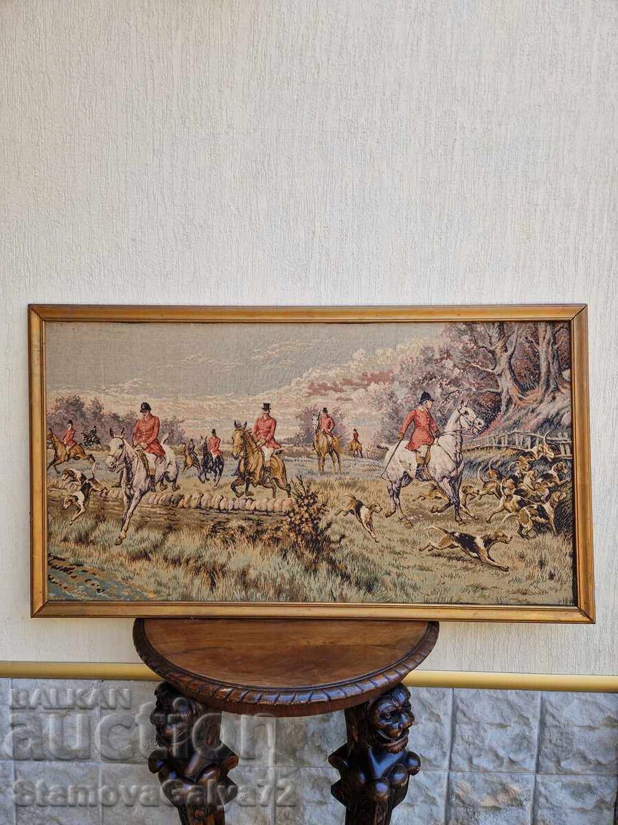 Prețios gobelin belgian antic cu preț € 202.98 | 396.99 BGN Prețios gobelin belgian antic cu preț € 202.98 | 396.99 BGN