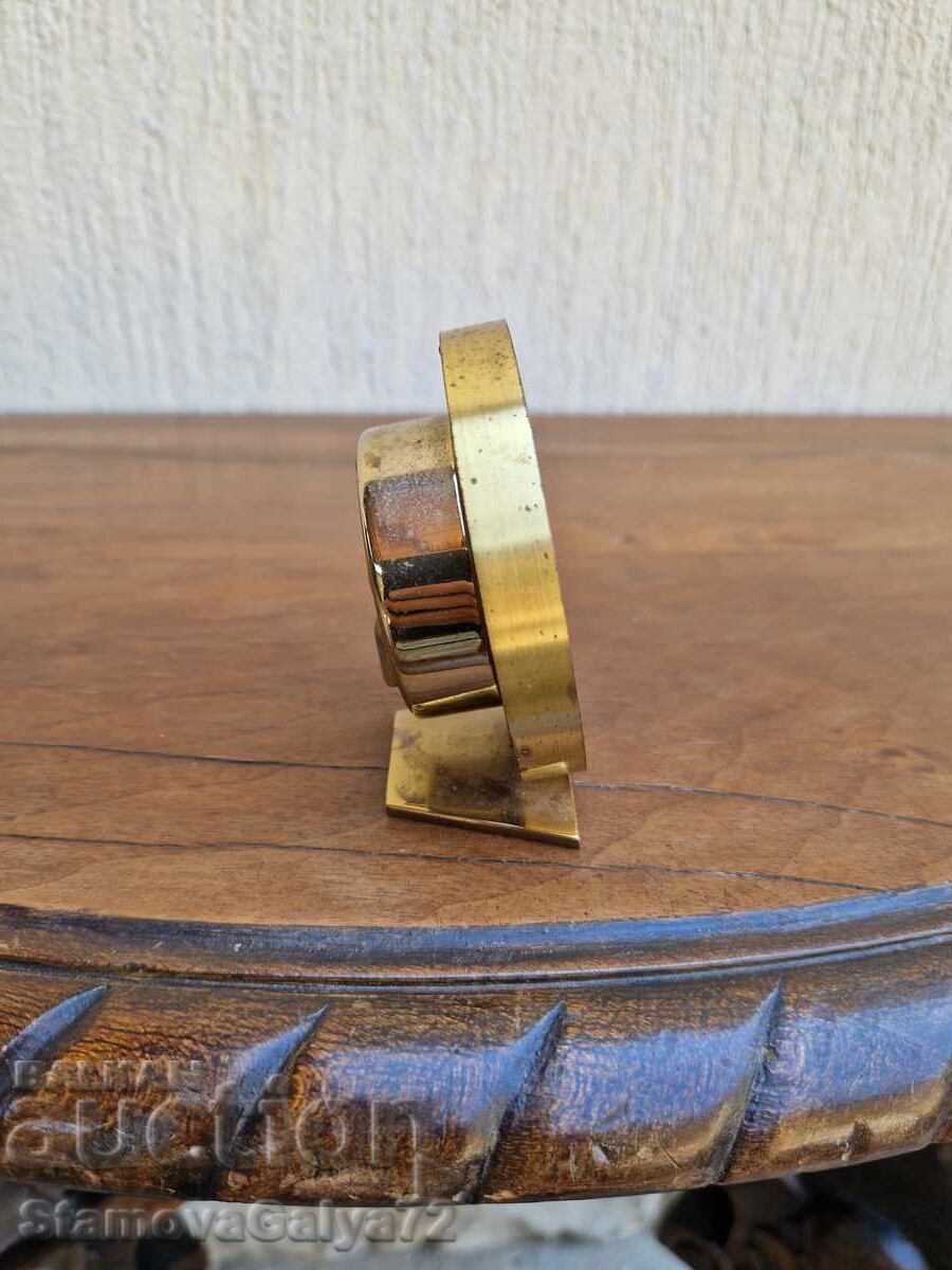 Αντίκα Γερμανικό ρολόι ξυπνητήρι Junghans - 6