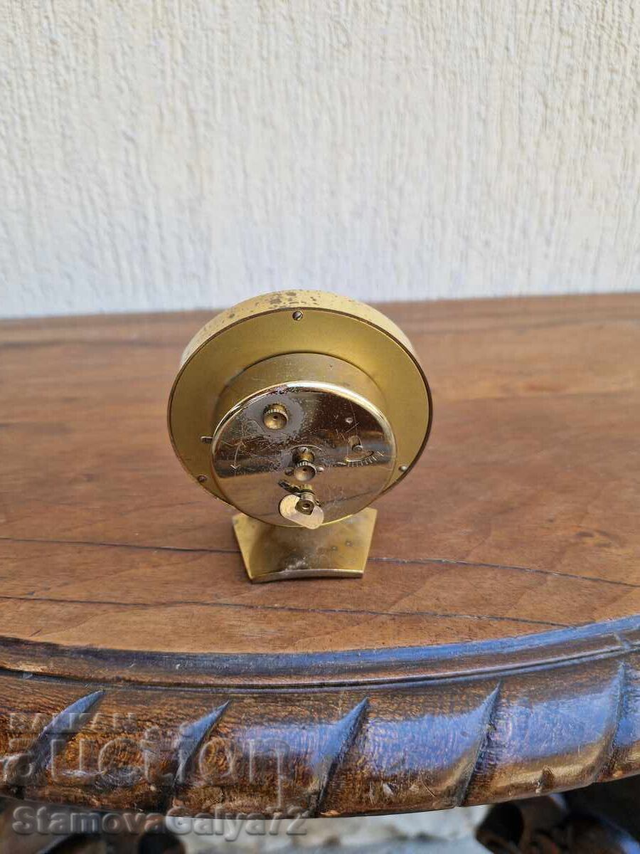 Антикварен немски часовник будилник Junghans - 7