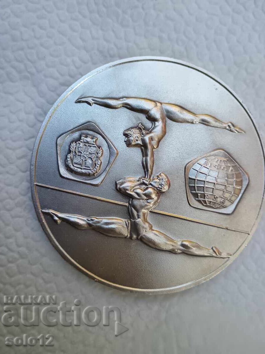 Plachetă, medalie bulgară premiu Plachetă, medalie bulgară premiu