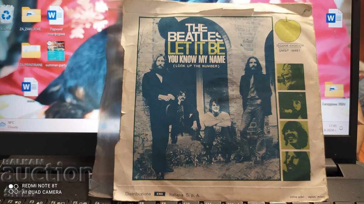 Disc de vinil Beatles LET IT BE cu preț 49.99 BGN | € 25.56 Disc de vinil Beatles LET IT BE cu preț 49.99 BGN | € 25.56