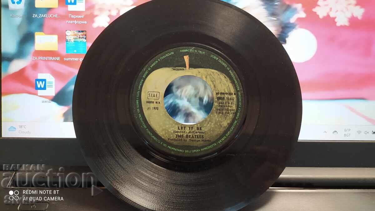 Disc de vinil Beatles LET IT BE - 5 Disc de vinil Beatles LET IT BE - 5